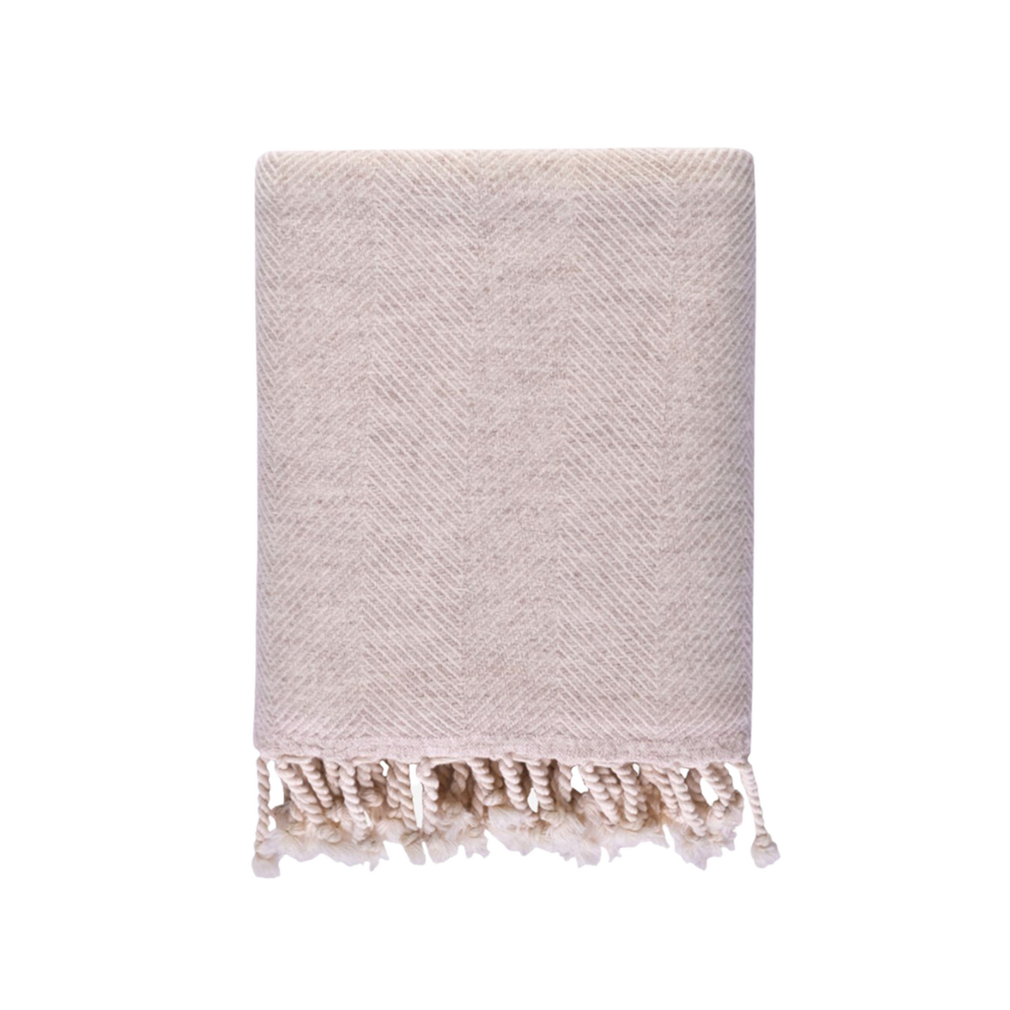 Herringbone Wool Throw