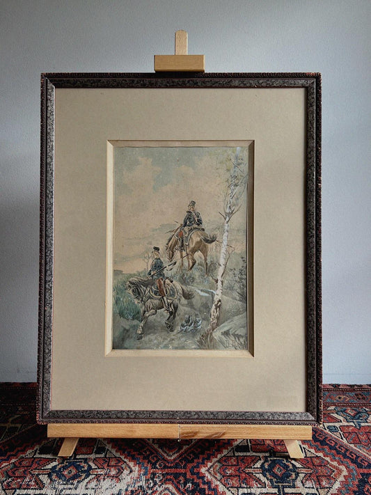 Men on Horses